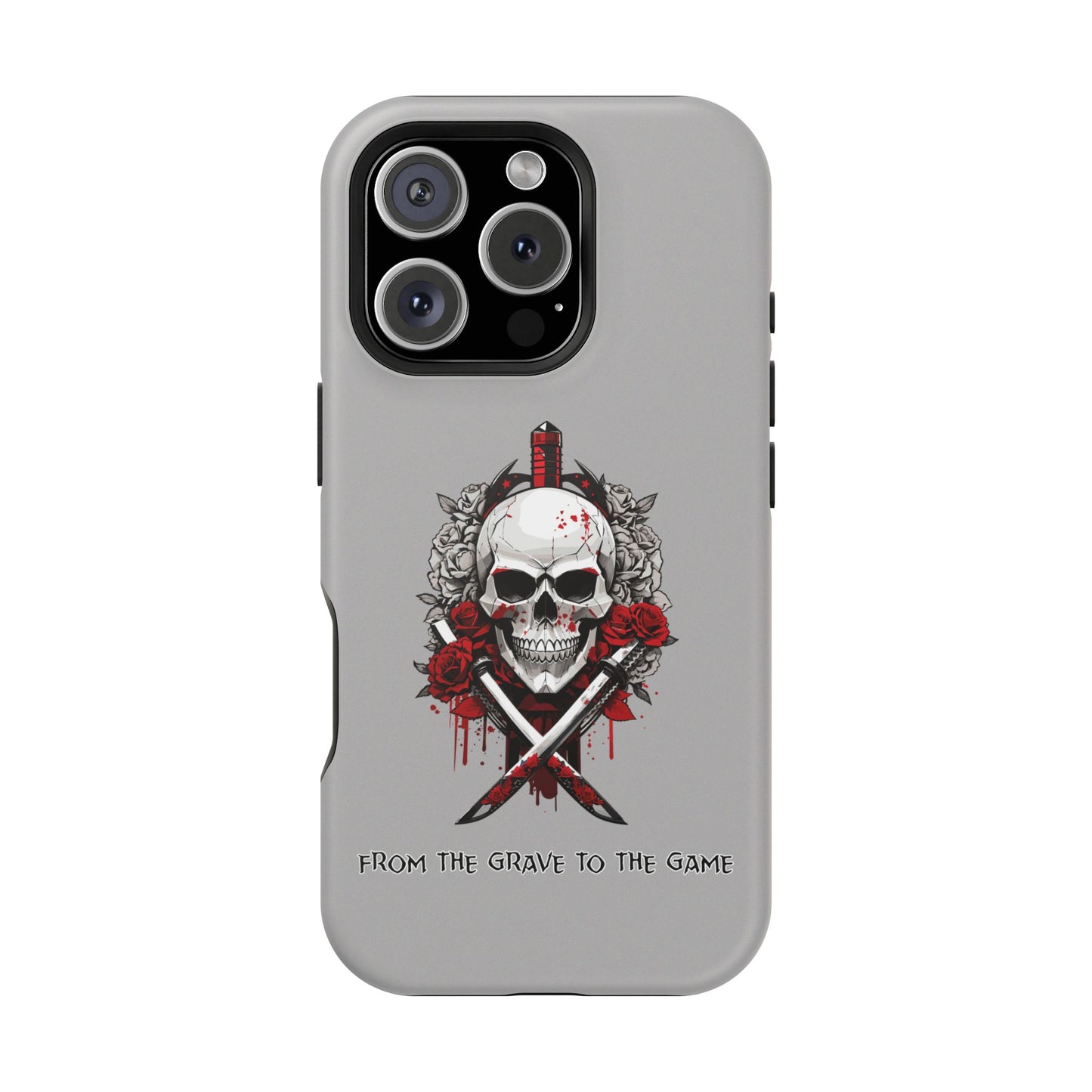 From The Grave To The Game- Magnetic iPhone Case