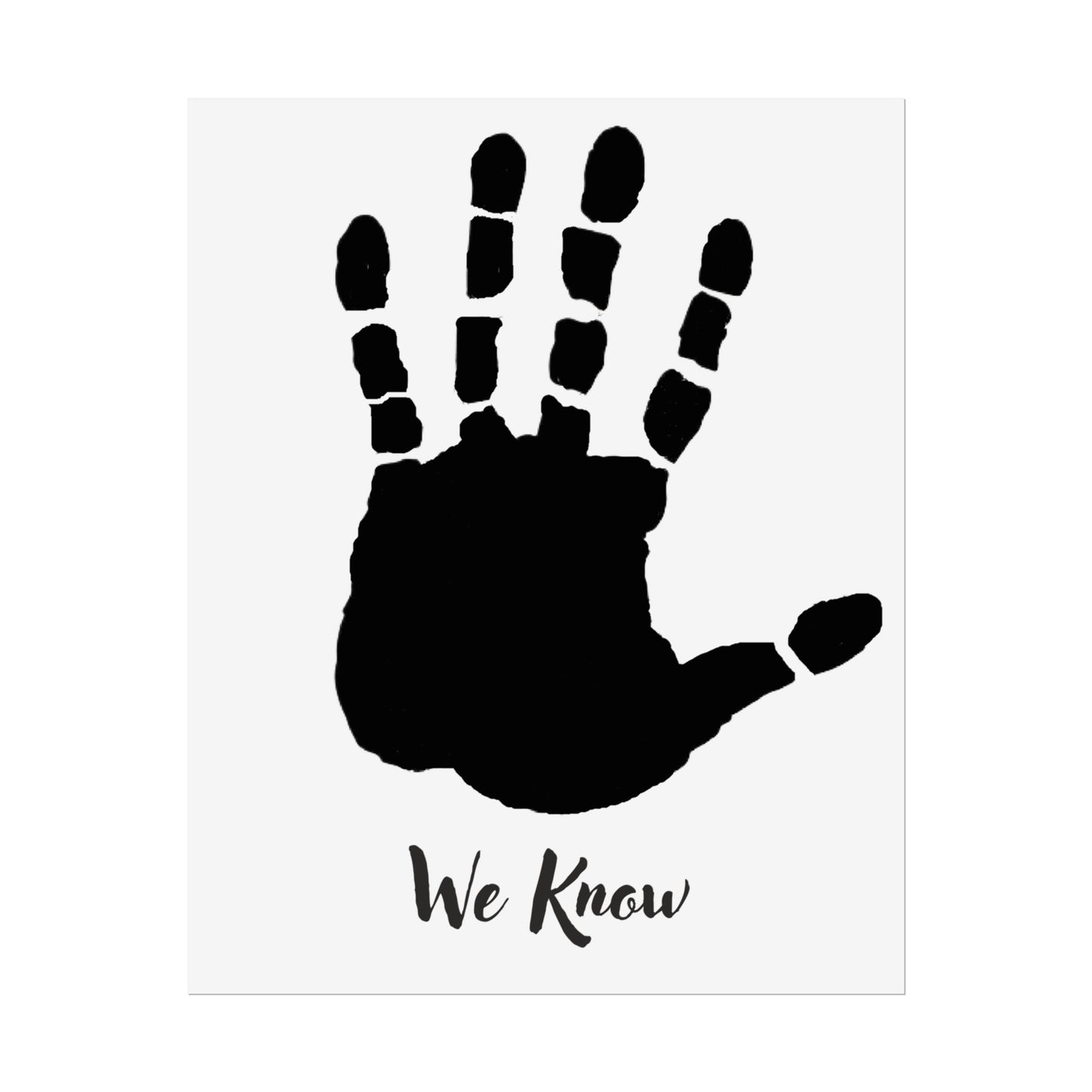 We Know- Poster