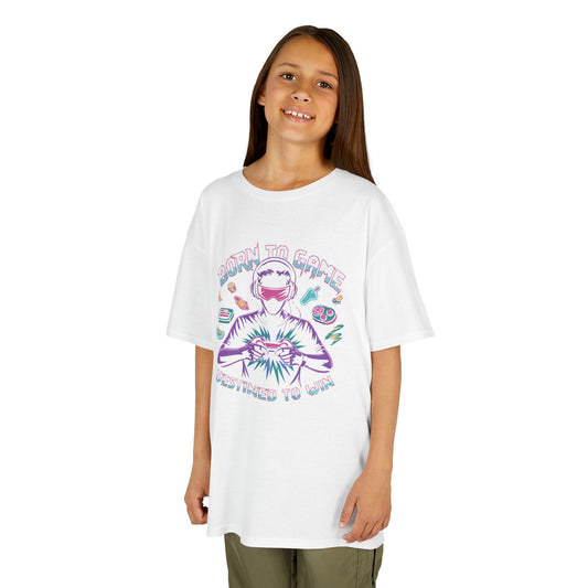 Born To Game Destined To Win- Kid's T-Shirt