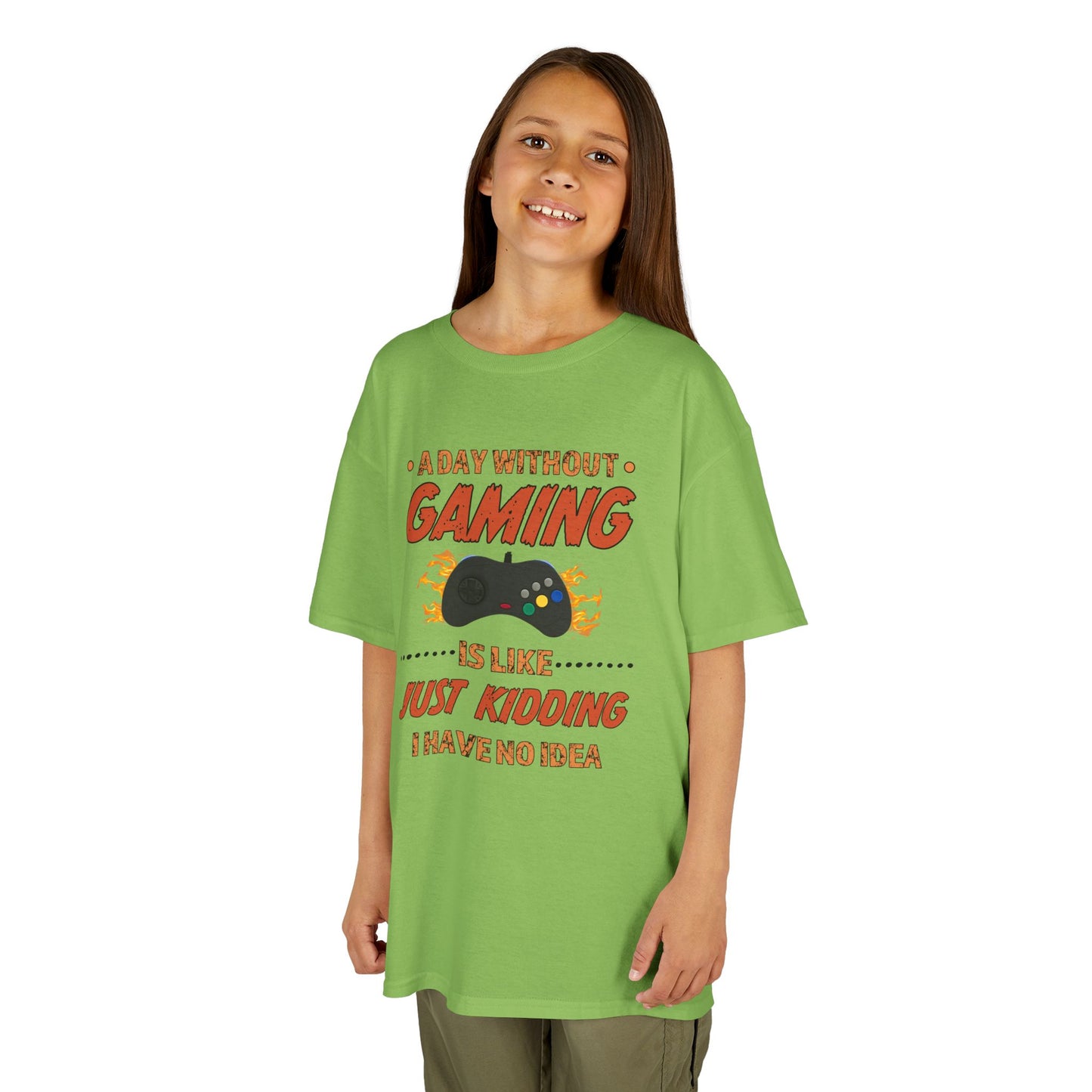 A Day Without Gaming- Kids T-Shirt