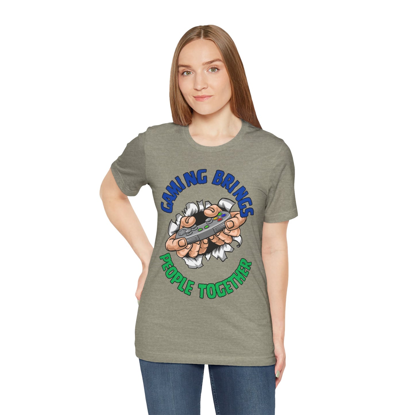 Gaming Brings People Together- Women's T-Shirt