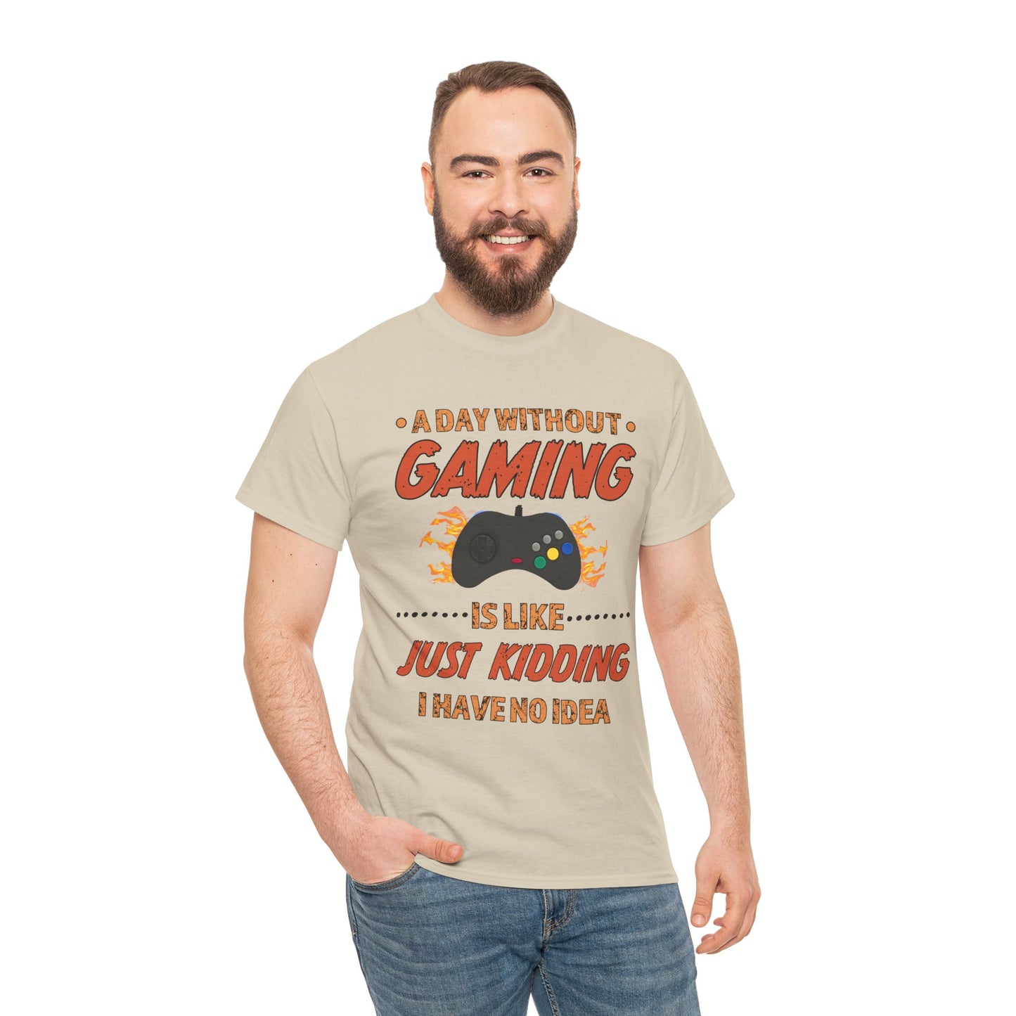 A Day Without Gaming Tee- Men's T-Shirt