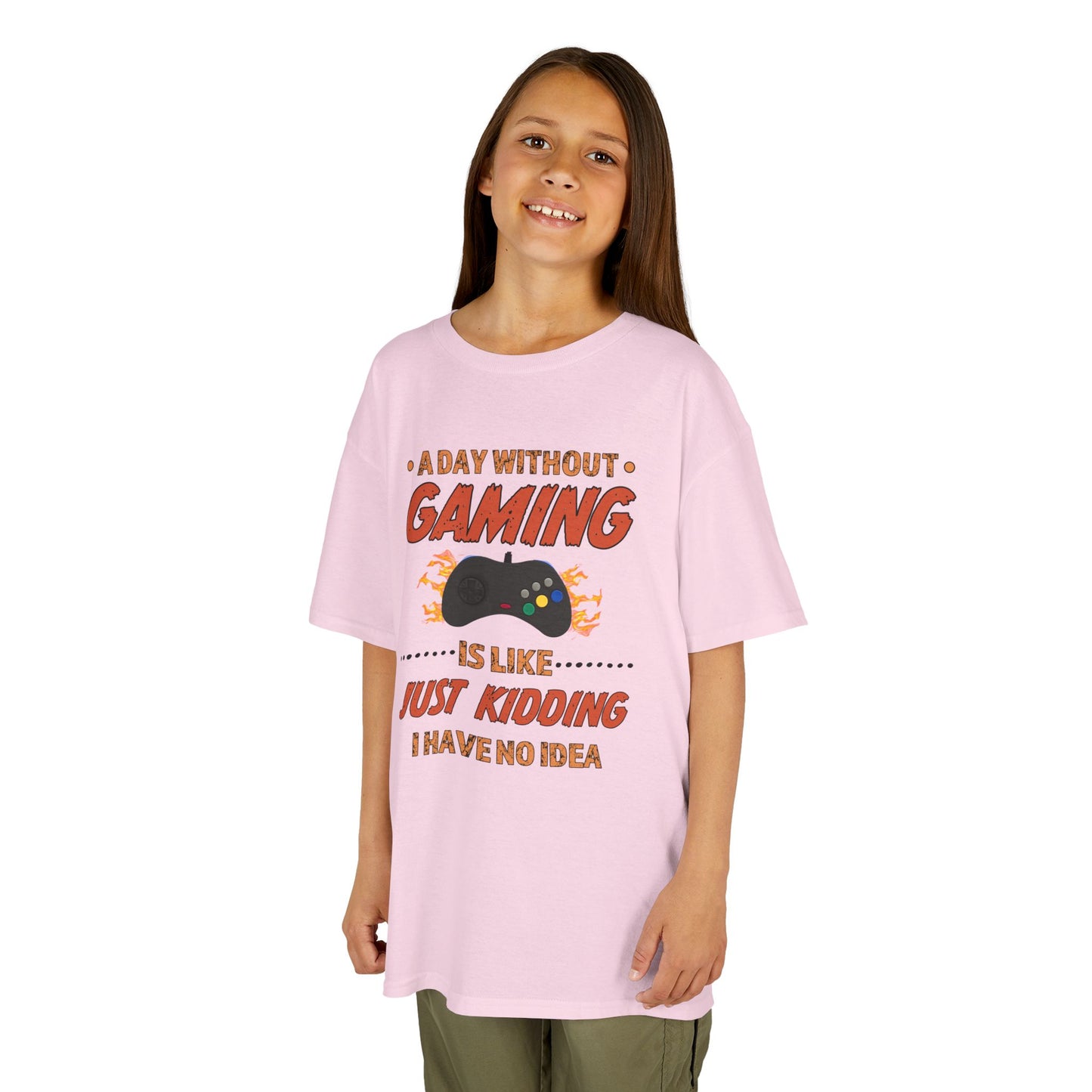 A Day Without Gaming- Kids T-Shirt