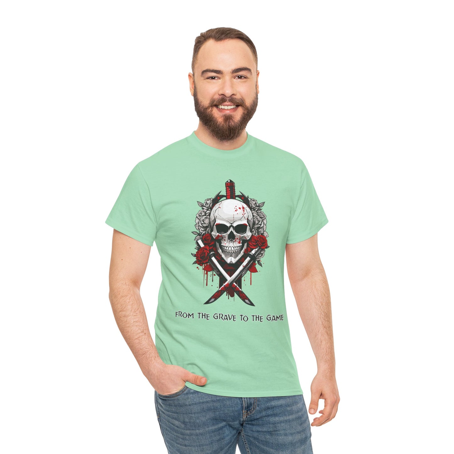 From the Grave to the Game- Men's T-Shirt