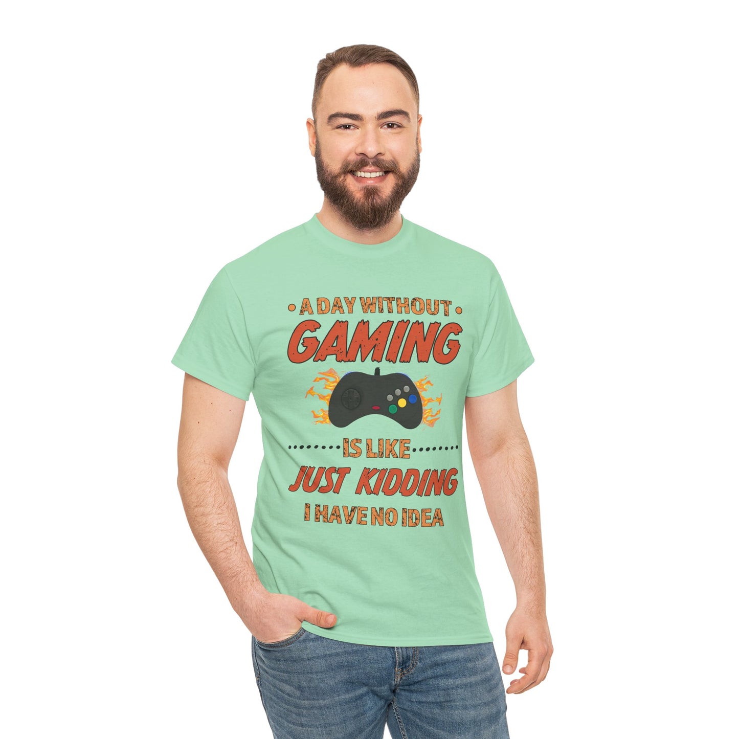 A Day Without Gaming Tee- Men's T-Shirt