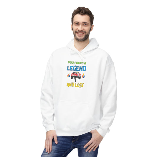 You Faced a Legend- Men's Hoodie