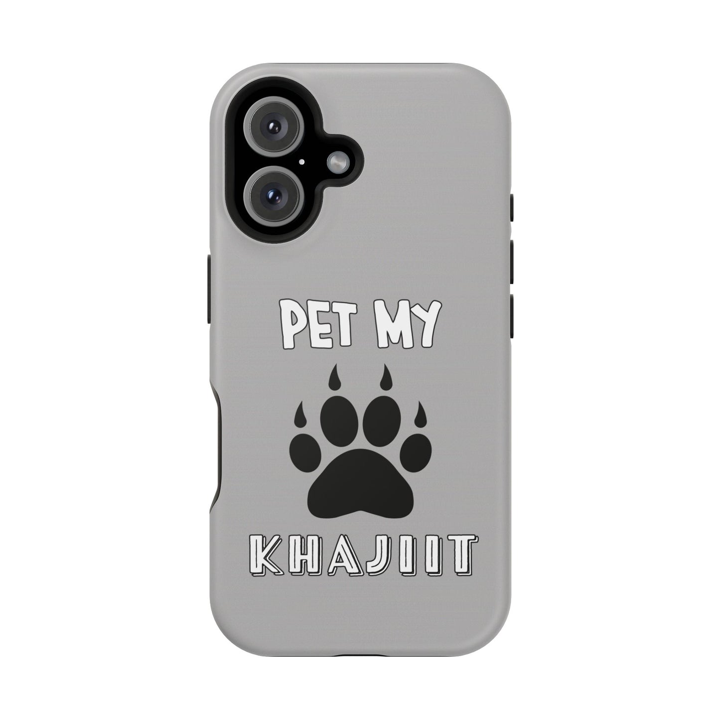 Pet My Khajiit- Magnetic iPhone Case