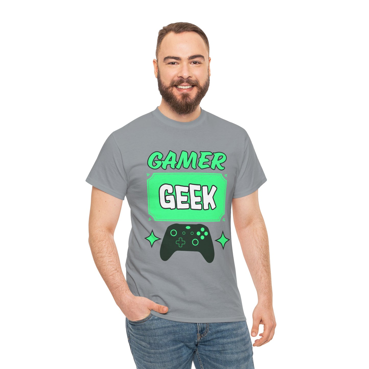 Gamer Geek- Men's T-Shirt