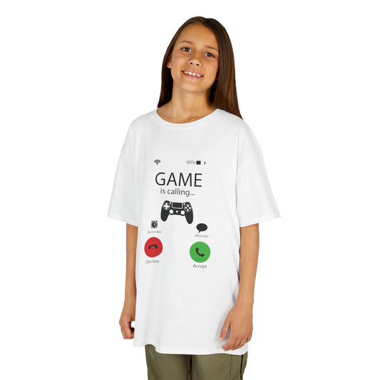 Game Is Calling- Kid's T-Shirts
