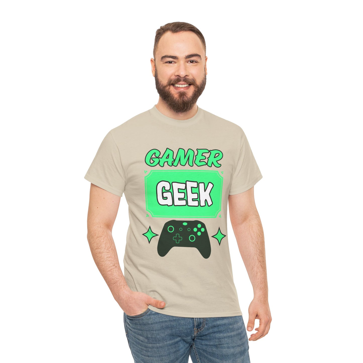 Gamer Geek- Men's T-Shirt
