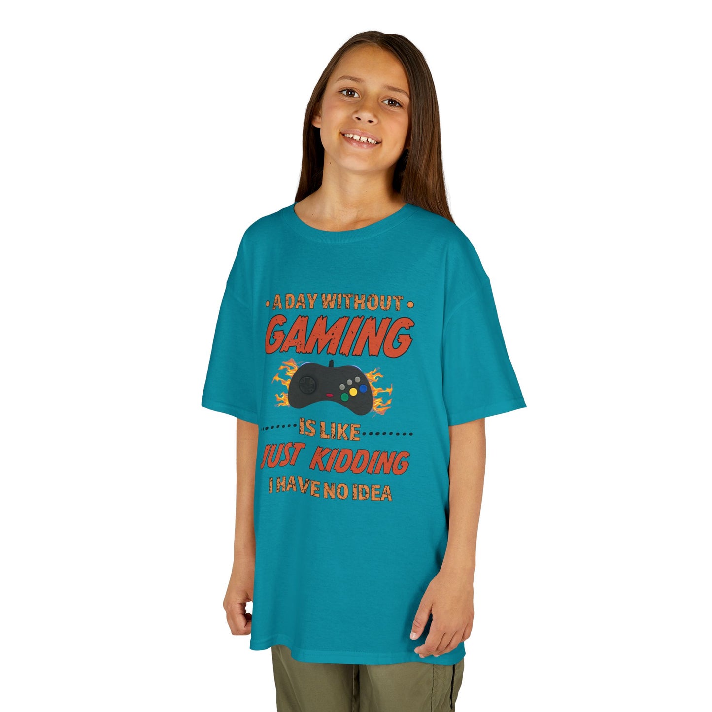 A Day Without Gaming- Kids T-Shirt