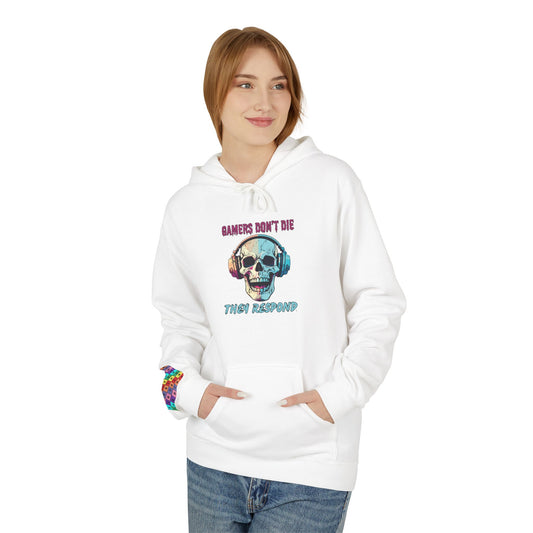 Gamers Don't Die, They Respawn- Women's hoodie