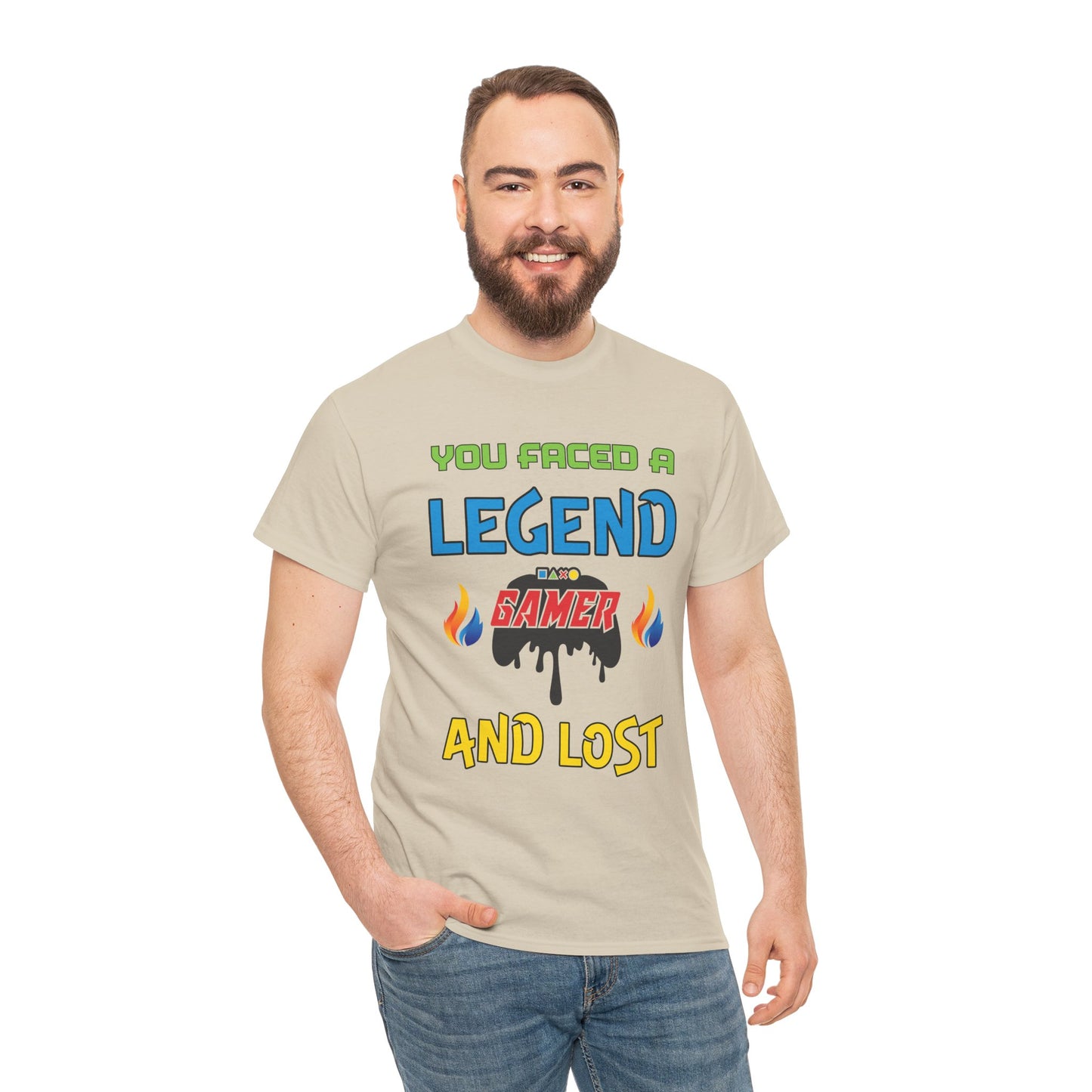 You Faced a Legend and Lost- Men's T-Shirt