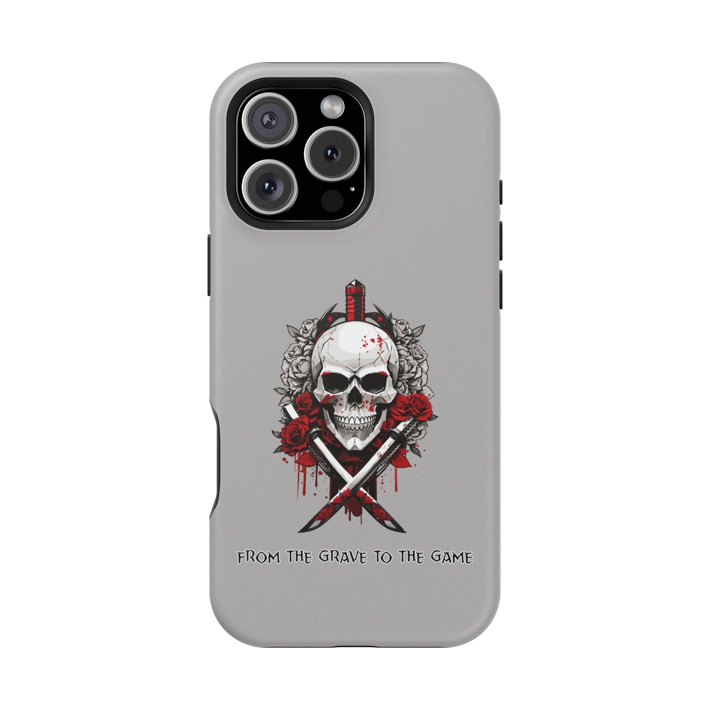 From The Grave To The Game- Magnetic iPhone Case