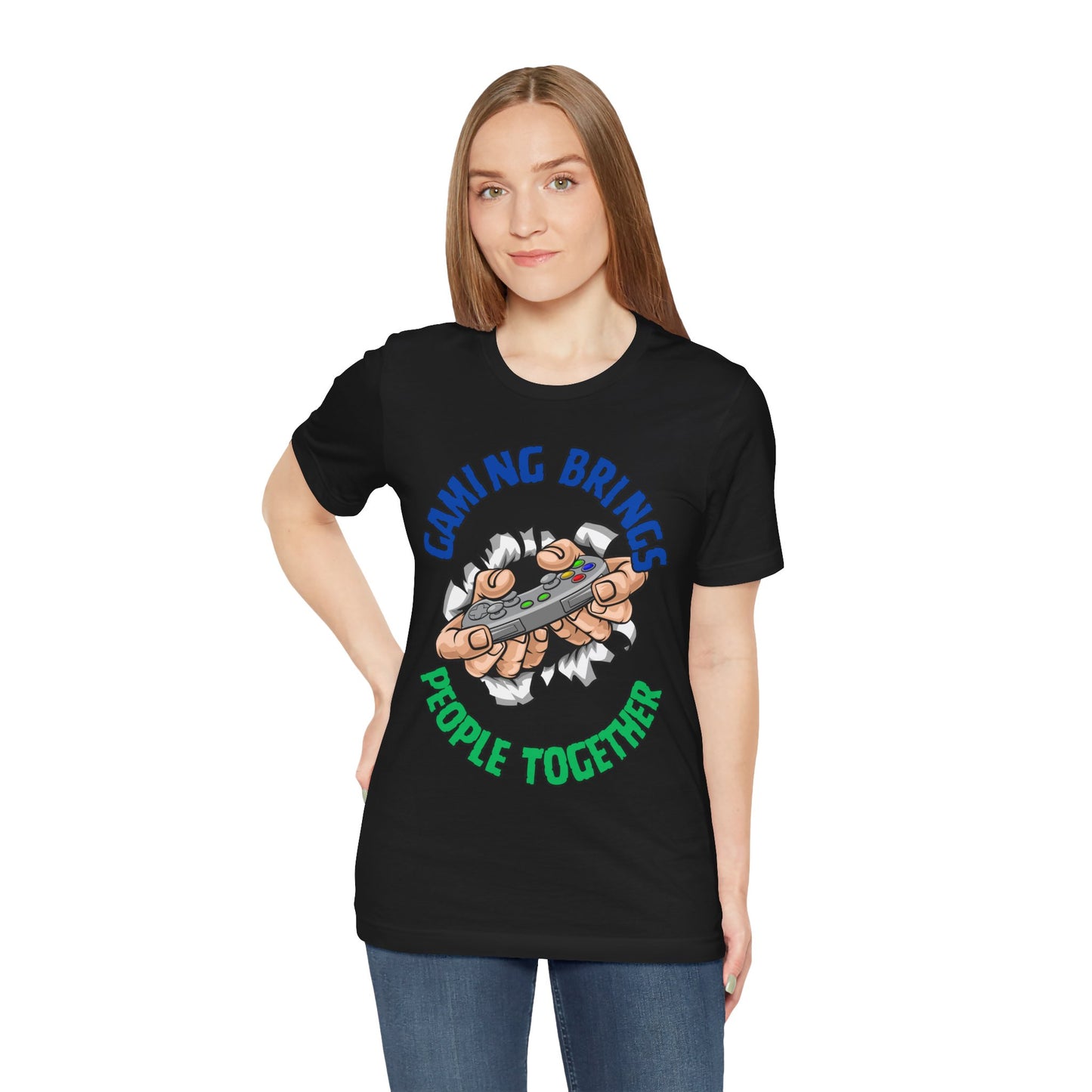 Gaming Brings People Together- Women's T-Shirt