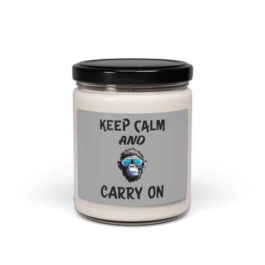 Keep Calm- Scented Soy Candle