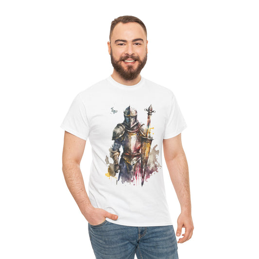 Knight Watercolor Tee- Men's T-Shirt