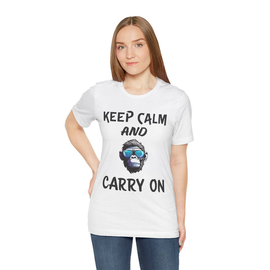 Boss Mode Keep Calm and Carry On- Women's T-Shirt