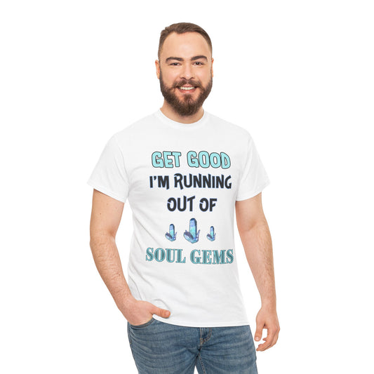 Get Good Soul Gems-Men's T-Shirt