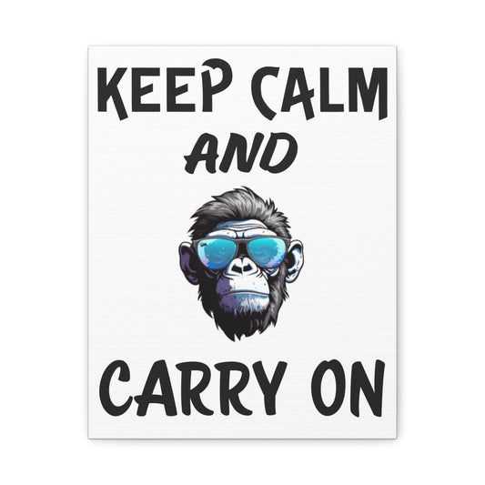 Keep Calm and Carry On- Canvas Print
