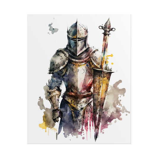 Knight Warrior- Poster