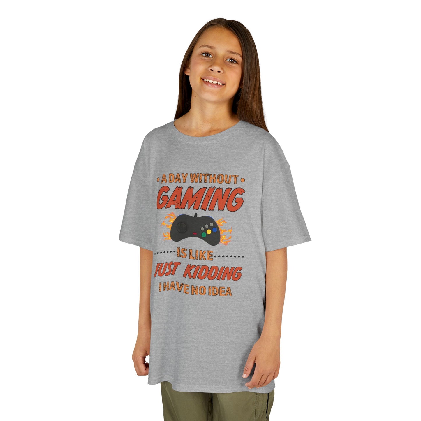 A Day Without Gaming- Kids T-Shirt