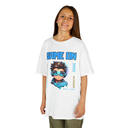 Game On Mission Strategy- Kid's T-Shirt