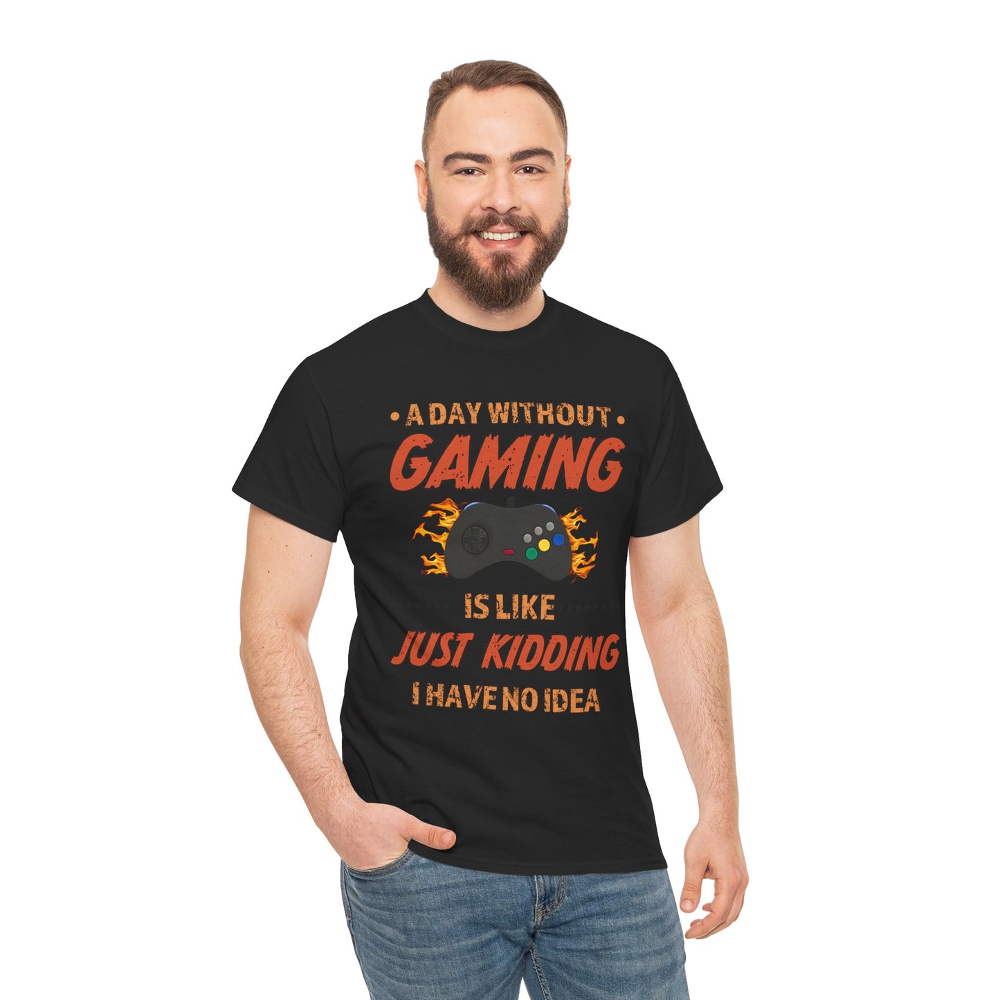 A Day Without Gaming Tee- Men's T-Shirt