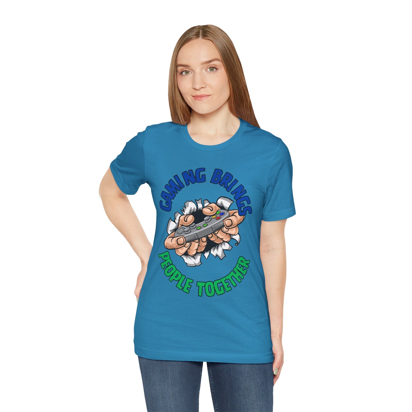 Gaming Brings People Together- Women's T-Shirt