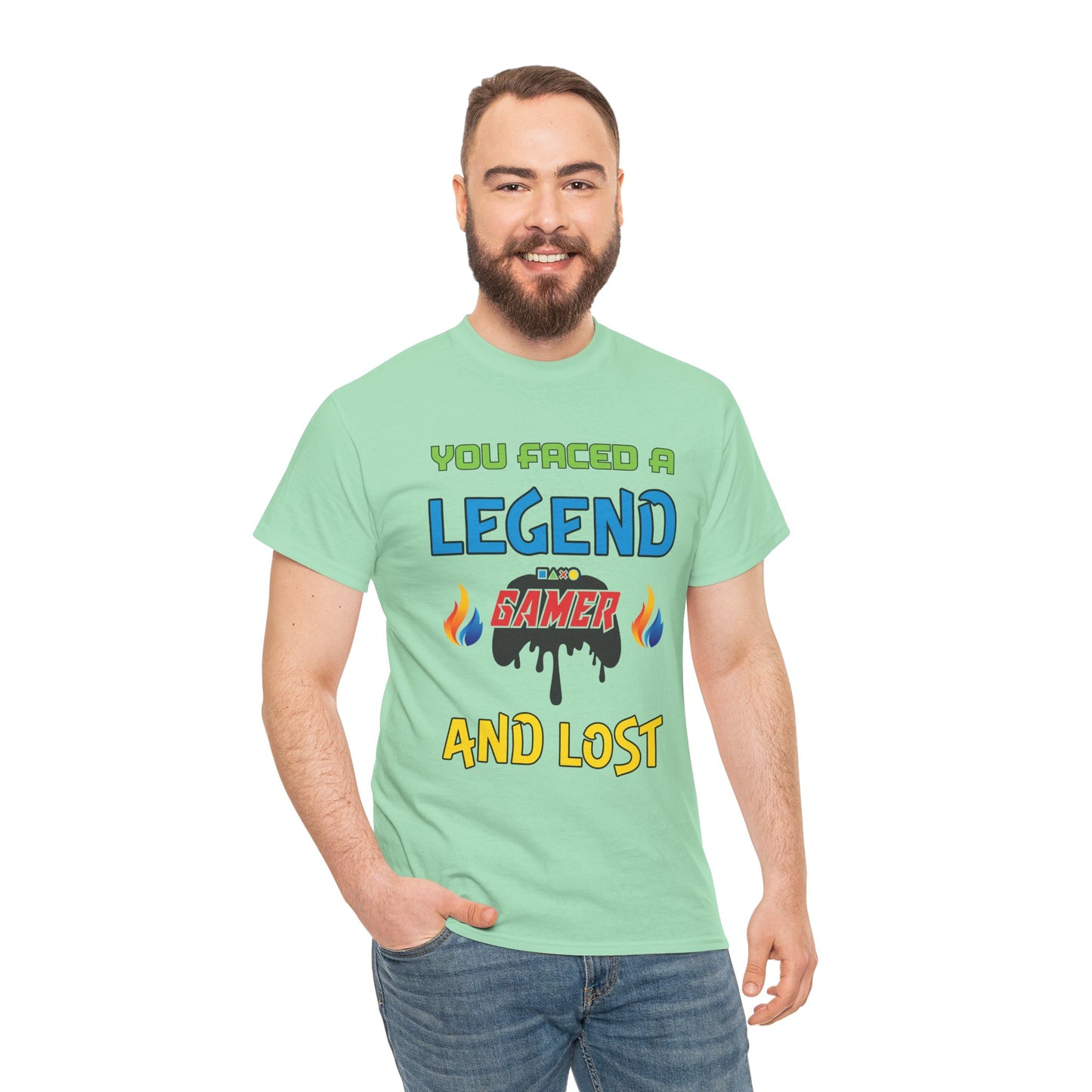 You Faced a Legend and Lost- Men's T-Shirt