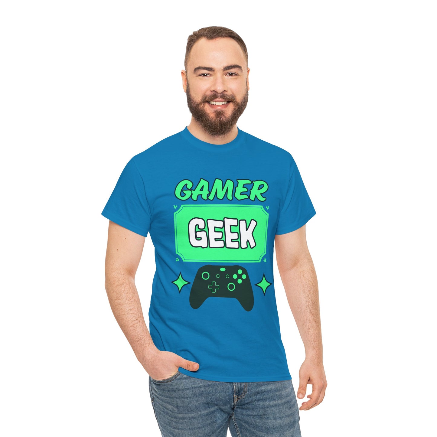 Gamer Geek- Men's T-Shirt