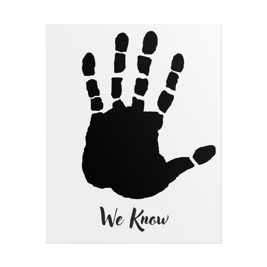 We Know- Poster