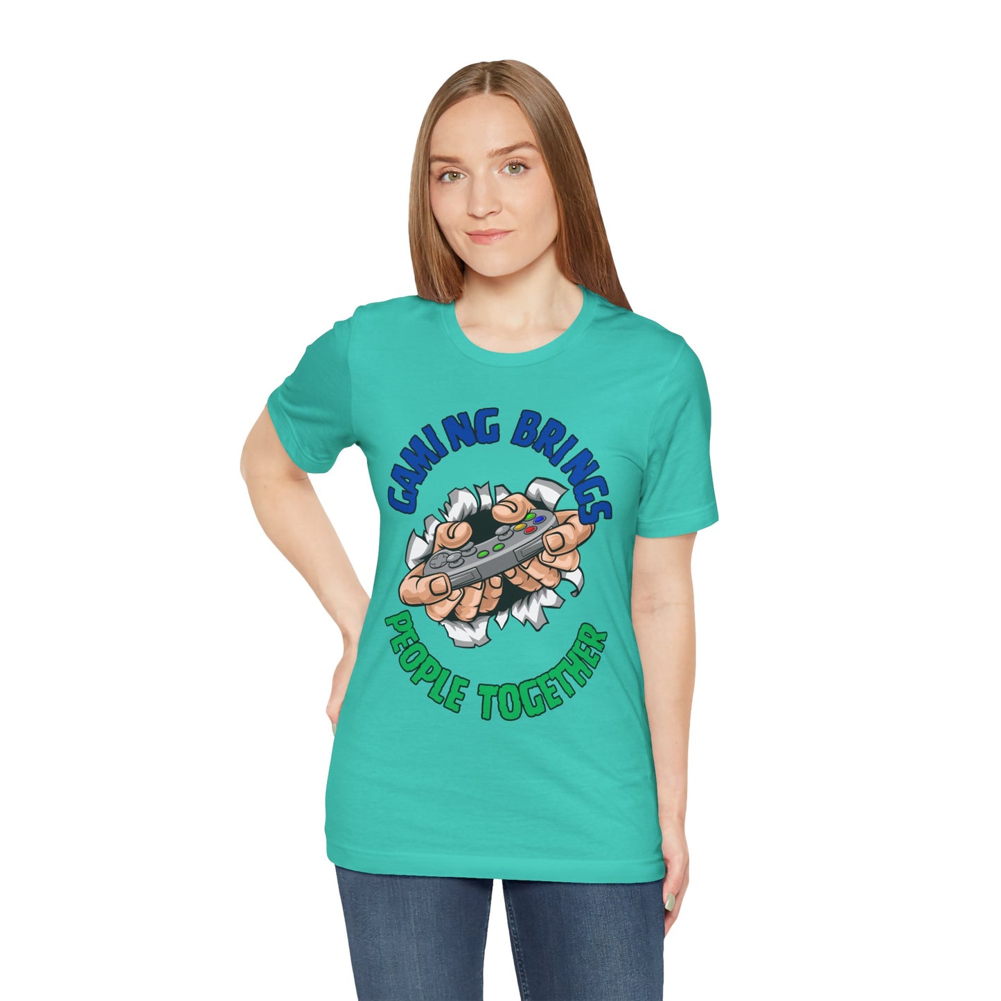 Gaming Brings People Together- Women's T-Shirt