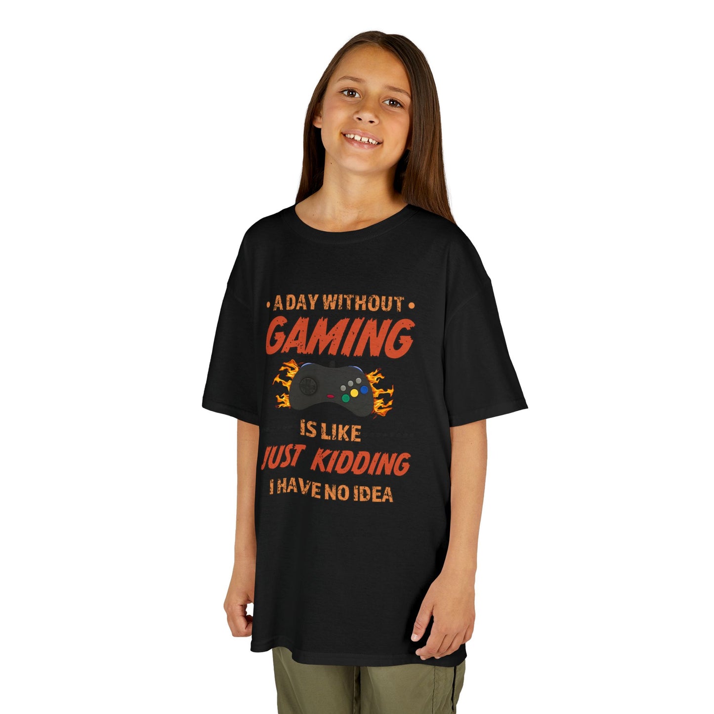 A Day Without Gaming- Kids T-Shirt
