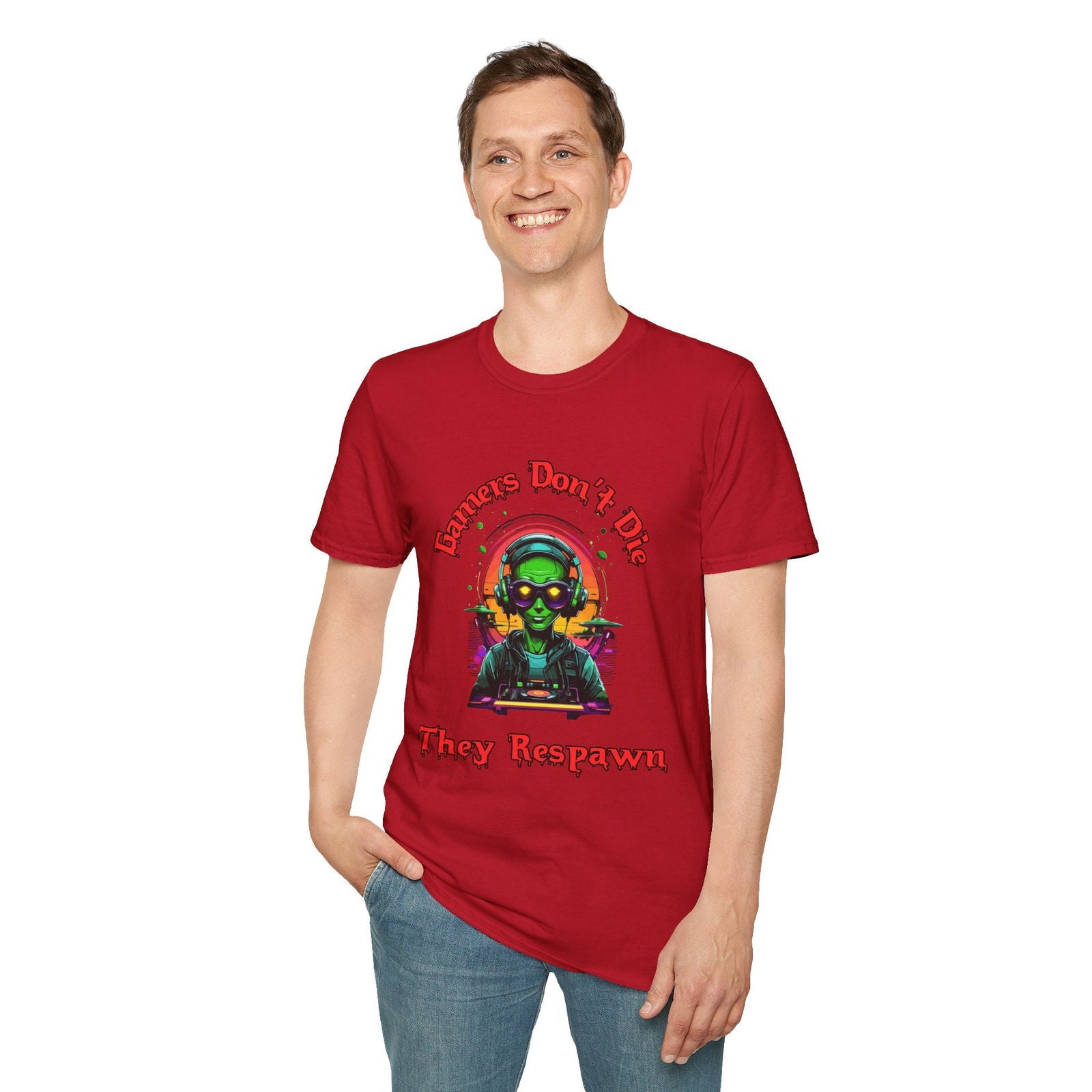 Gamer's Don't Die- Men's T-Shirt - Boss Mode Fashion LLC