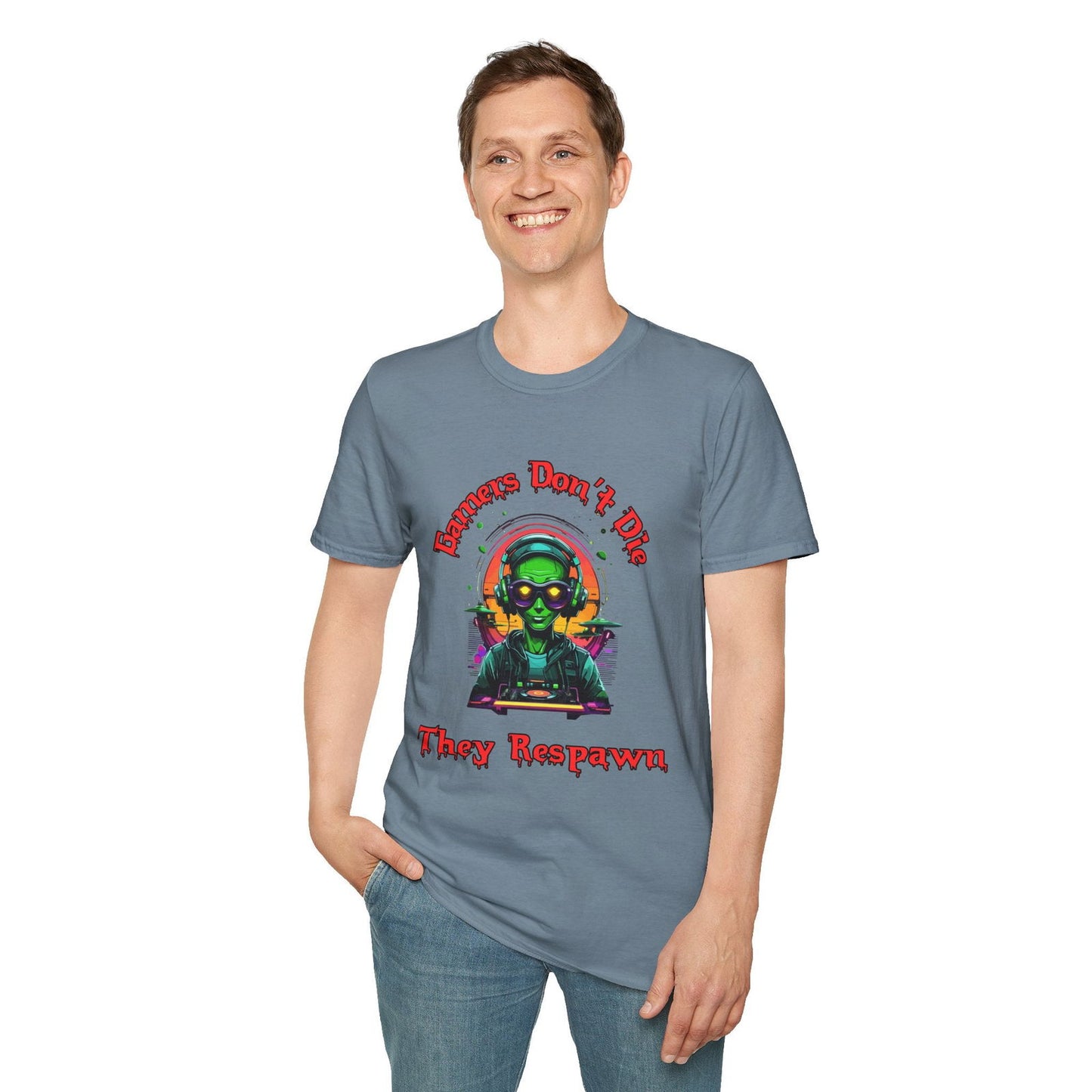 Gamer's Don't Die- Men's T-Shirt - Boss Mode Fashion LLC